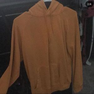 Yellow H&M hoodie